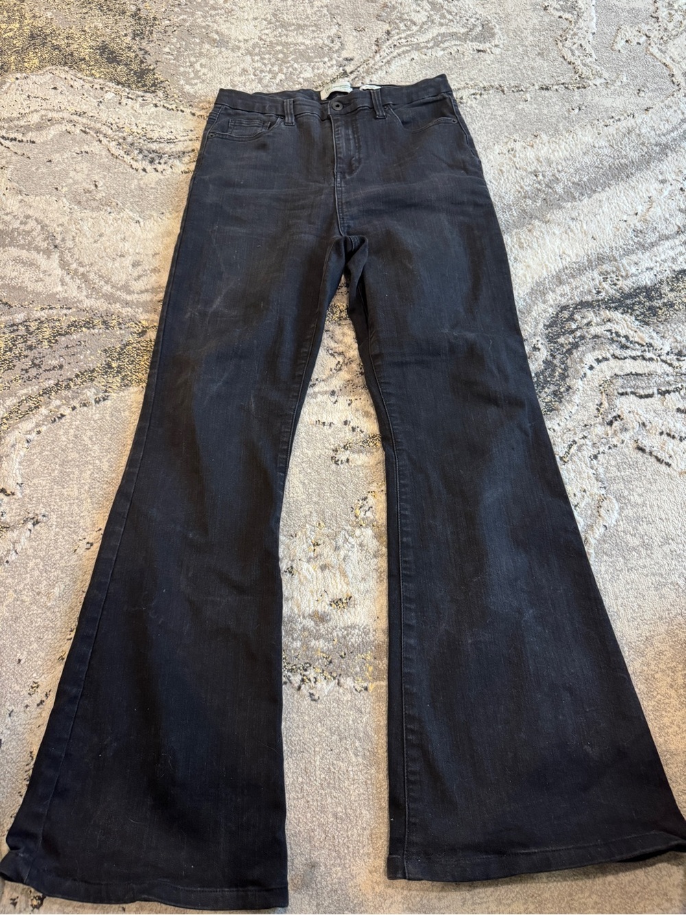 Celebrity Pink Black Flare Jeans